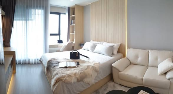 bedroom and living room of Life Ladprao