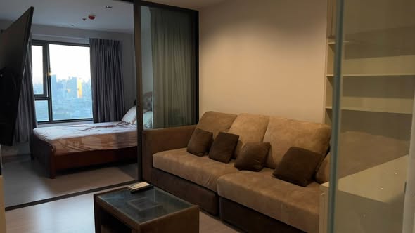 bedroom and room interior of Life Ladprao
