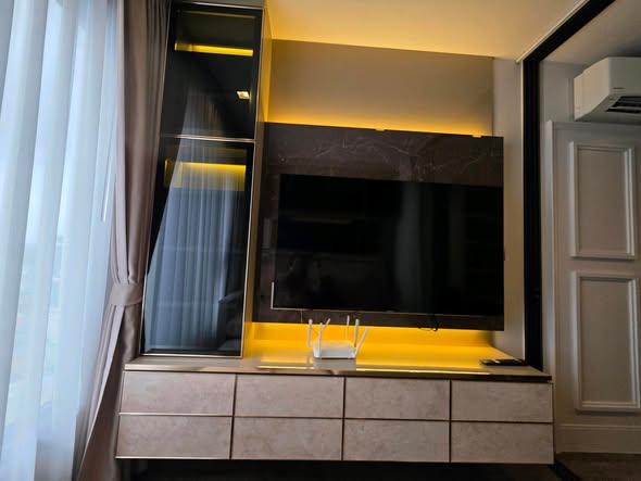 bedroom and bathroom of Life Ladprao Valley
