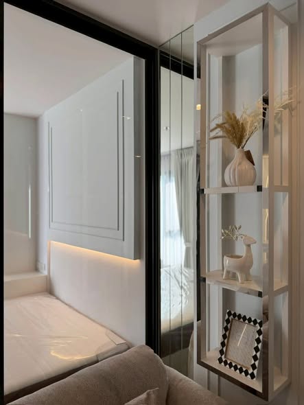 bedroom and bathroom of Life Ladprao Valley