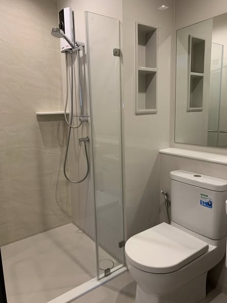 room interior and bathroom of Life Ladprao Valley