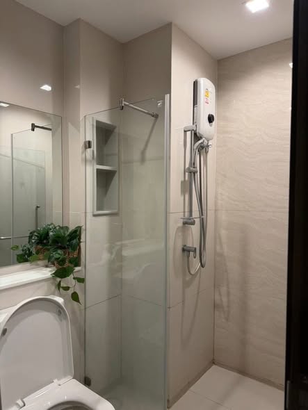room interior and bathroom of Life Ladprao Valley