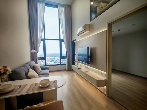 bedroom and living room and room interior of Life Rama 4 – Asoke