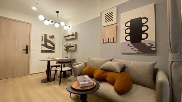 living room of Life Rama 4 – Asoke