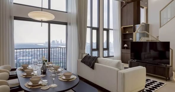 living room of Life Rama 4 – Asoke