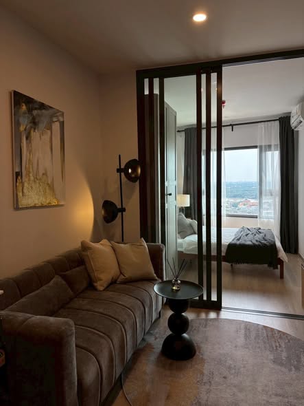 living room and bedroom and room interior of Life Rama 4 – Asoke