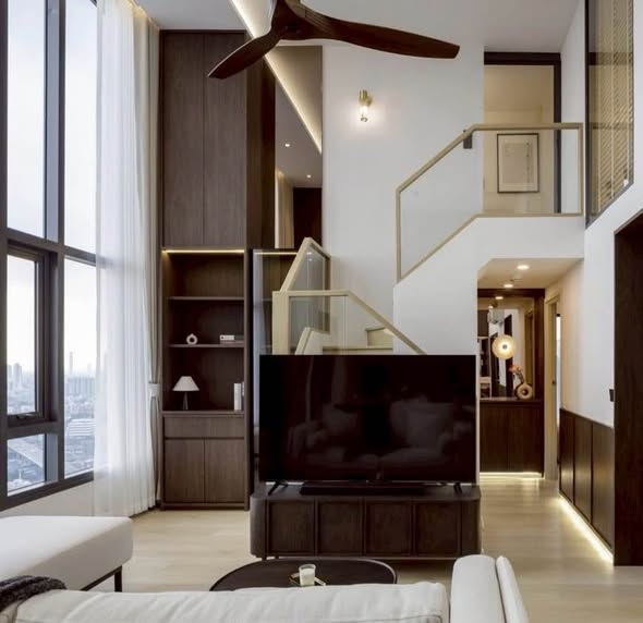 living room and room interior of Life Rama 4 – Asoke