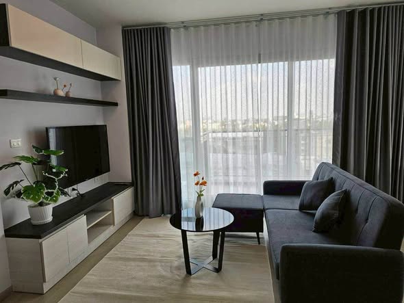 living room and bedroom of Life Ratchadapisek