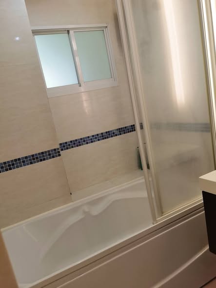 room interior and bathroom of Life @ Sukhumvit 65