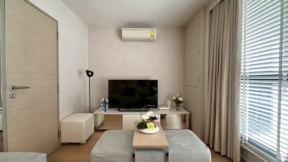 living room and bedroom and bathroom of LIV@49