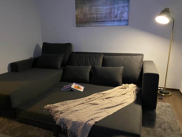 living room of ห้องเช่าหัวมุม ร้านปุ๊กซาลอน