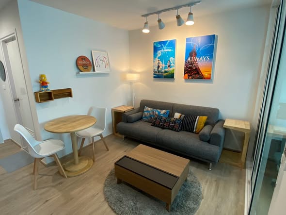 living room of ไรย์ ตลาดพลู