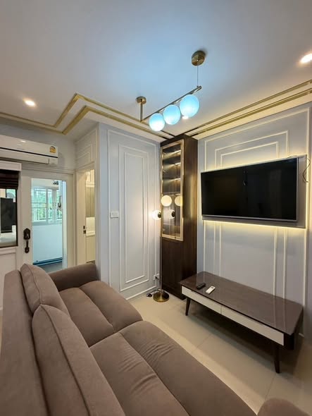 living room and bedroom of บ้านเอื้ออาทร(สันผีเสื้อ)