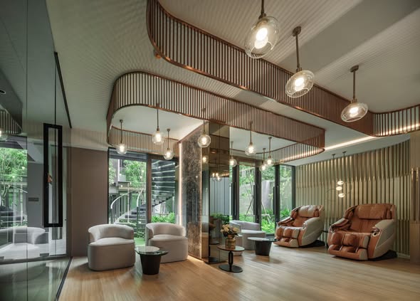 living room of LLoyd Soonvijai Condo