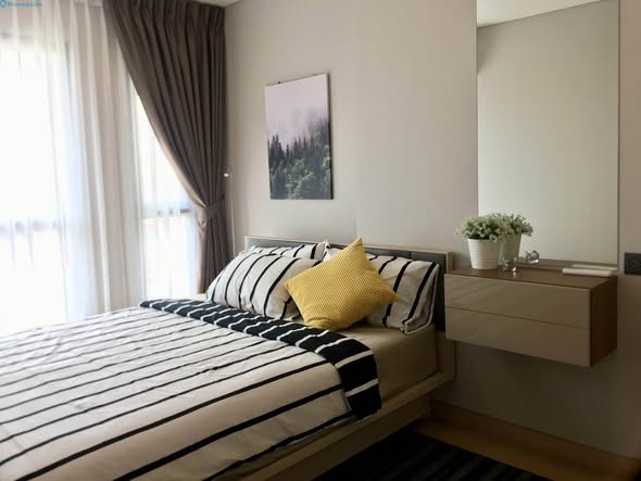bedroom of LPN Suite Dindaeng – Rachaprarop