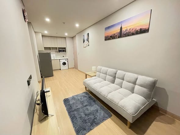 living room of LPN Suite Dindaeng – Rachaprarop