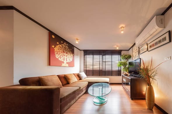 living room of Lumphini Place Rama 4 – Sathorn