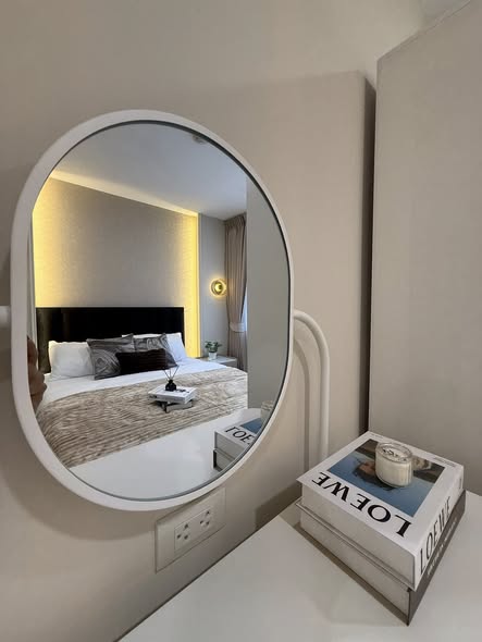 bedroom of Lumpini Condo Town Bodindecha-Ramkhamhaeng