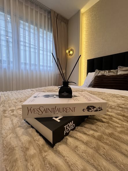 bedroom of Lumpini Condo Town Bodindecha-Ramkhamhaeng
