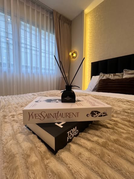 bedroom of Lumpini Condo Town Bodindecha-Ramkhamhaeng