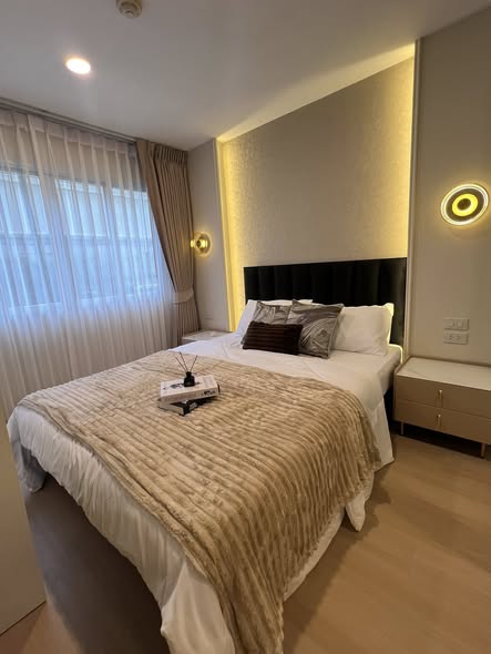 bedroom of Lumpini Condo Town Bodindecha-Ramkhamhaeng