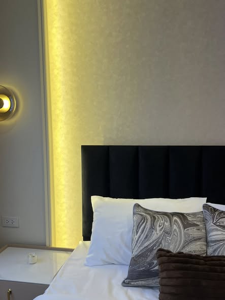 bedroom of Lumpini Condo Town Bodindecha-Ramkhamhaeng