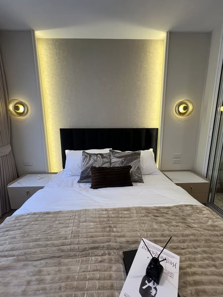 bedroom of Lumpini Condo Town Bodindecha-Ramkhamhaeng