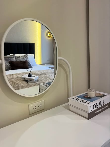 bedroom and bathroom of Lumpini Condo Town Bodindecha-Ramkhamhaeng