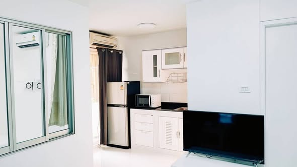 room interior of Lumpini Condo Town Bodindecha-Ramkhamhaeng