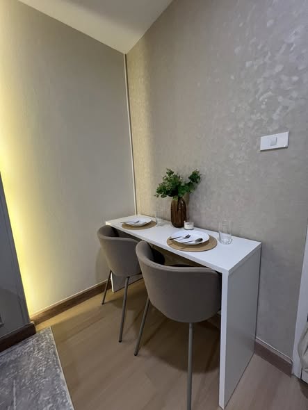 room interior and bathroom of Lumpini Condo Town Bodindecha-Ramkhamhaeng