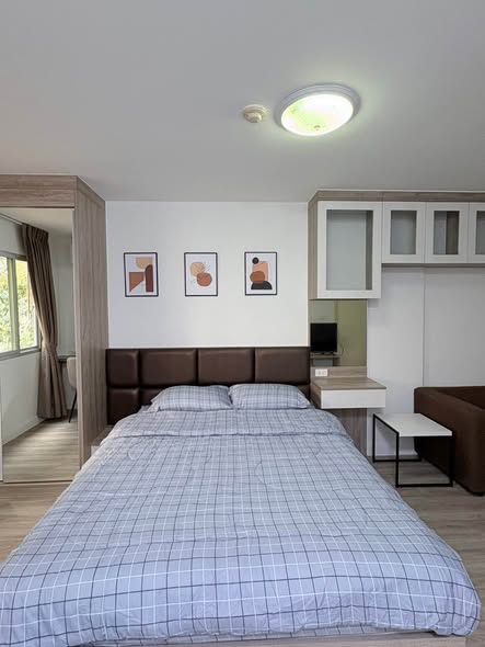 bedroom of Lumpini Condo Town Ramindra-Laksi