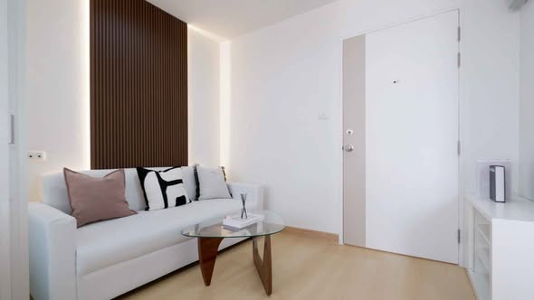bedroom and living room and room interior of Lumpini Mega City Bang Na
