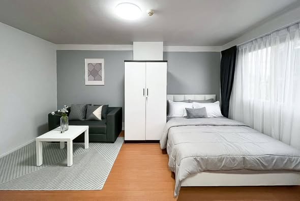 bedroom of Lumpini Mixx Thepharak – Srinagarindra