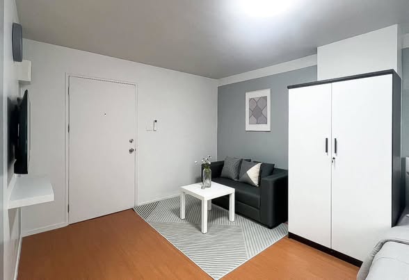 bedroom and room interior of Lumpini Mixx Thepharak – Srinagarindra