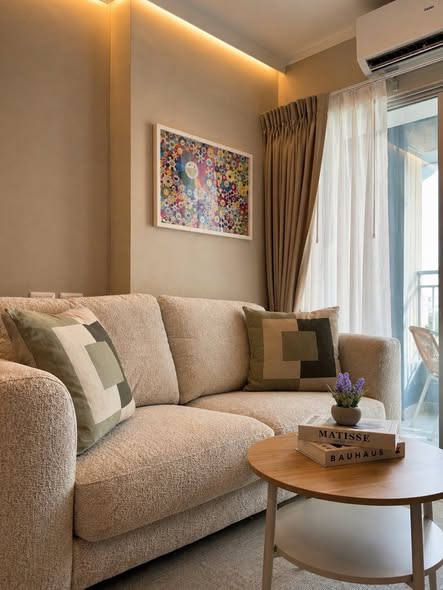 bedroom and living room of Lumpini Park Beach Jomtien