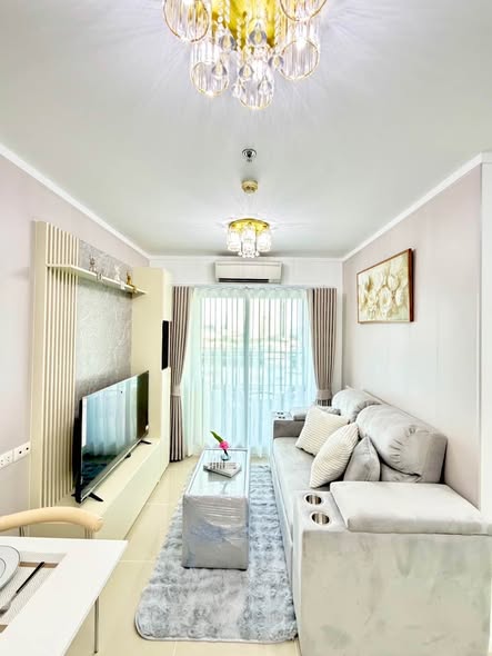 living room of Lumpini Park Beach Jomtien