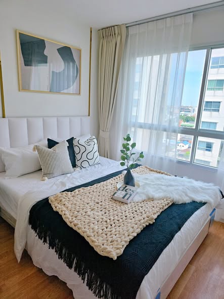 bedroom of Lumpini Park Nawamin – Sri Burapha