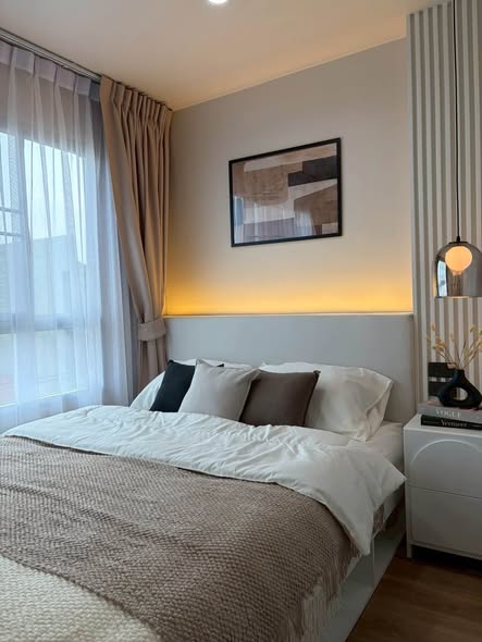 bedroom of Lumpini Park Nawamin – Sri Burapha