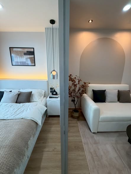 bedroom and room interior of Lumpini Park Nawamin – Sri Burapha