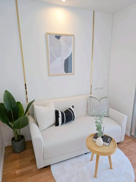 living room of Lumpini Park Nawamin – Sri Burapha