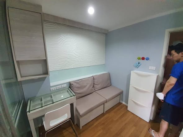 bedroom of Lumpini Park Rama 9 – Ratchada