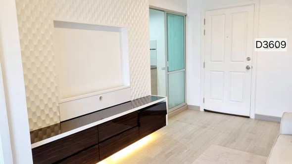 bedroom and room interior of Lumpini Park Riverside Rama 3