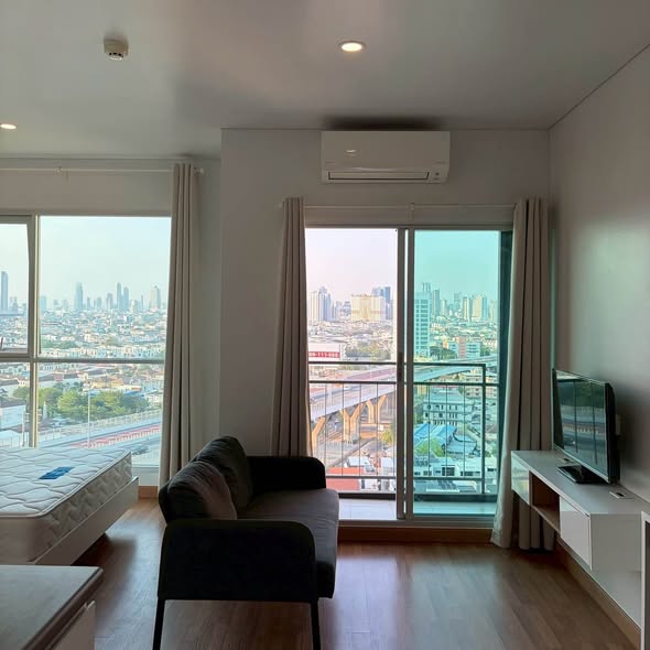 bedroom and room interior of Lumpini Place Rama 3 – Riverine