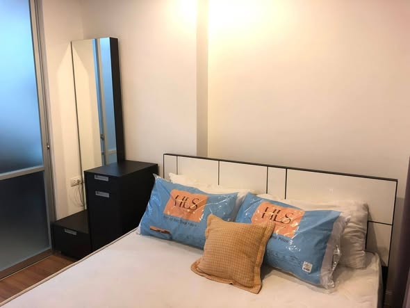bedroom of Lumpini Place Rama 4 – Kluai Nam Thai