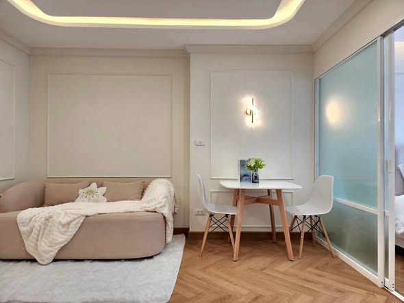 bedroom and room interior of Lumpini Place Rama 9 – Ratchada