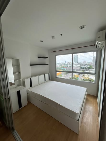 bedroom of Lumpini Place Srinagarindra – Hua Mak Station