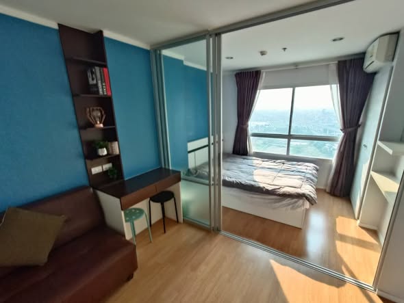 bedroom and room interior of Lumpini Place Srinagarindra – Hua Mak Station