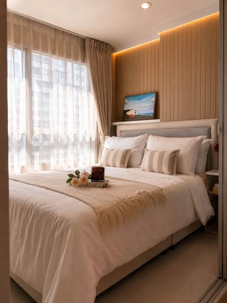 bedroom of Lumpini Seaview Jomtien