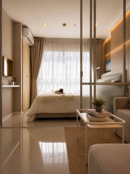 bedroom of Lumpini Seaview Jomtien
