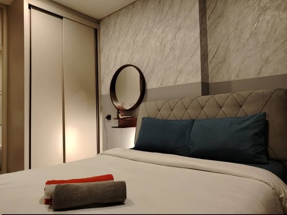bedroom of Lumpini Suite Phetchaburi – Makkasan